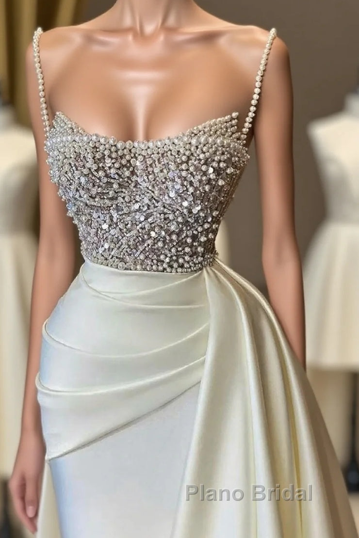 Ivory Formal Prom Dresses With Pearl Formal Prom Dresses Formal Evening Dresses Main image