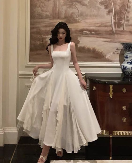Ivory Formal Prom Dresses Party Dresses