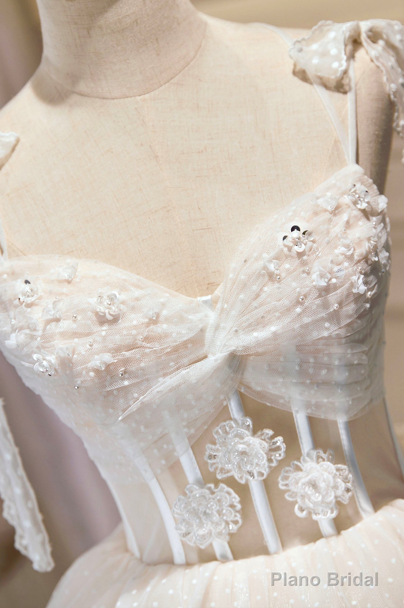 Champagne Lace Short Party Dress, A-Line Spaghetti Strap Evening Dress