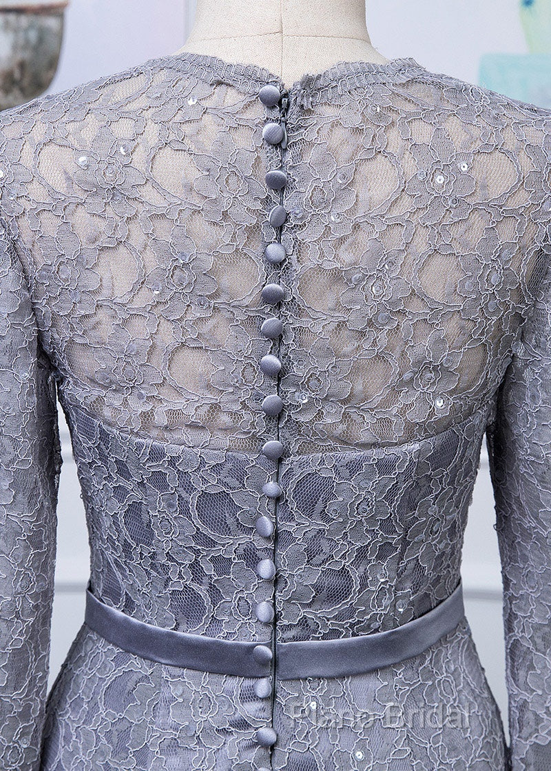 Lace Long Sleeves Trumpet/Mermaid Mother Of The Bride Dresses