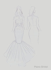 2025 Silver Long Sleeve Mermaid/Trumpet Lace and Tulle Prom Dresses
