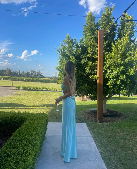 Light Blue Formal Prom Dresses Long Formal Evening Dresses
