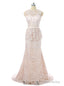 Light Champagne Mermaid Lace Mother Of The Bride Dresses