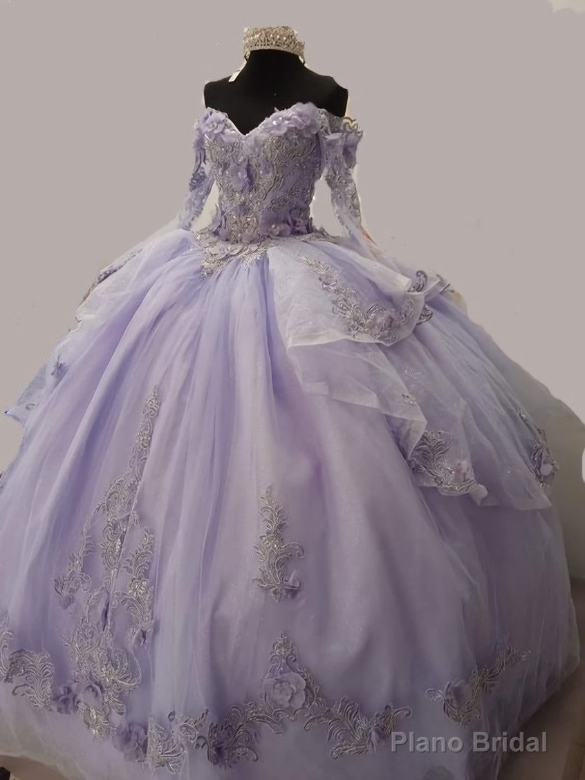 Lilac Princess Ball Gown Quincea篓陆era Dress Sweet 16 Dress Main image