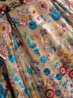 Beautiful Sequins Strapless Long Prom Dress, A-Line Evening Dress Party Dress