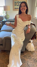 Long Formal Prom Dresses,  Formal Evening Dresses,Simple Wedding Gown