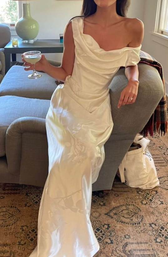 Long Formal Prom Dresses,  Formal Evening Dresses,Simple Wedding Gown