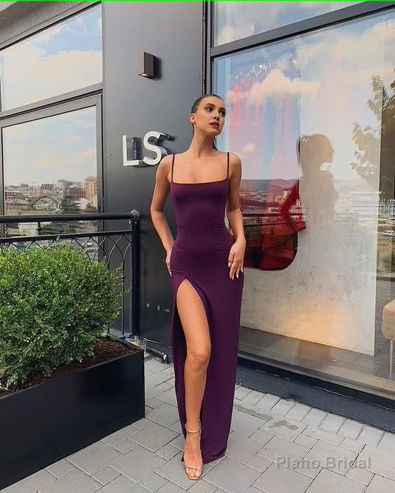 Long prom Dress with side slit Party Evening Dress Main image