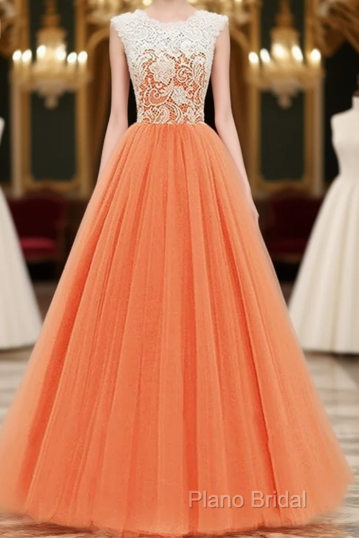 Lovely Tulle With Lace Bodice Party Dresses, New Sweet 16 Dresses Main image