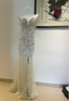 Luxurious And Elegant Sweetheart Neckline Pearl Rhinestone Lace Mermaid Long Formal Prom Dresses