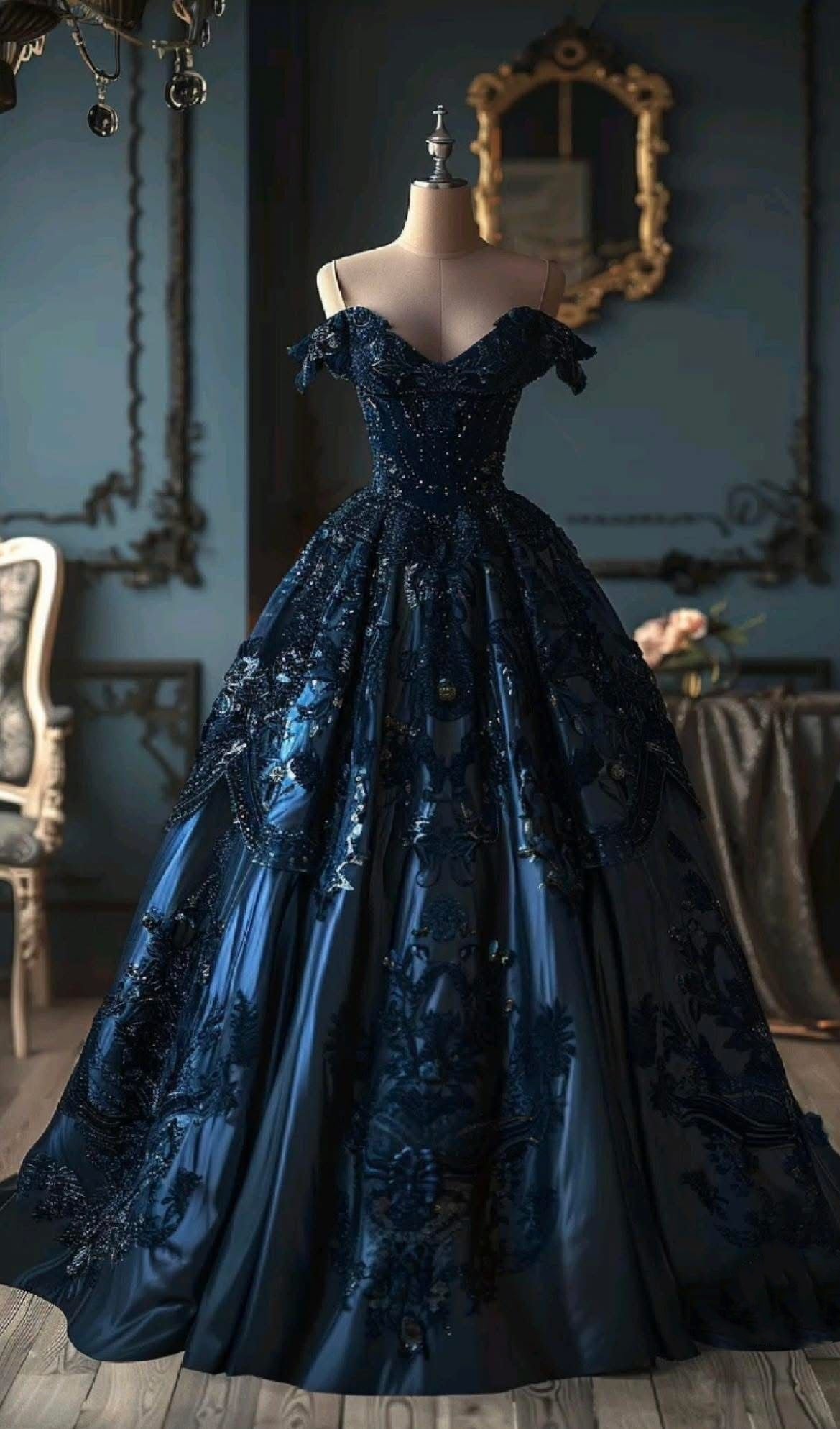 Luxurious And Exquisite Long  Ball Gown Main image