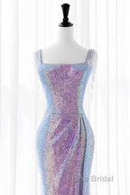 Luxurious Shiny Long Sequin Formal Prom Dresses