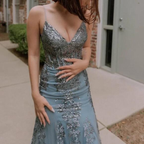 Luxury Mermaid Black Girl Long Formal Prom Dresses Birthday Outfit