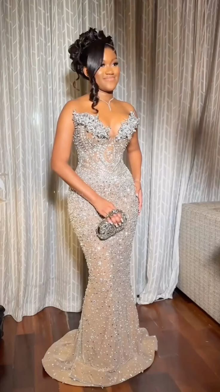 Mermaid Long Formal Prom Dresses Elegant Formal Evening Party Dresses