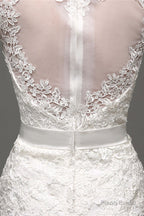 Mermaid Long Sleeves Long Wedding Dresses