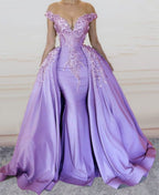Mermaid Formal Prom Dresses Long V Neck Formal Evening Gown Beaded