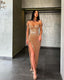 Mermaid Formal Prom Dresses Sequin Formal Evening Gown