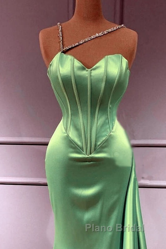 Mermaid Sage Corset Slit Dresses Secondary image