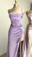 Mermaid Sweetheart Neck Lavender Long Formal Prom Dresses,Formal Evening Dresses