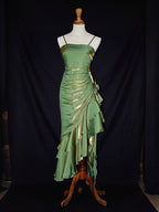 Mermaid Tea Length Vintage Fairy Style Formal Prom Dresses