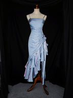 Mermaid Tea Length Vintage Fairy Style Formal Prom Dresses