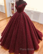 Mexican Quinceanera Dresses Ball Gown Sequin Off Shoulder