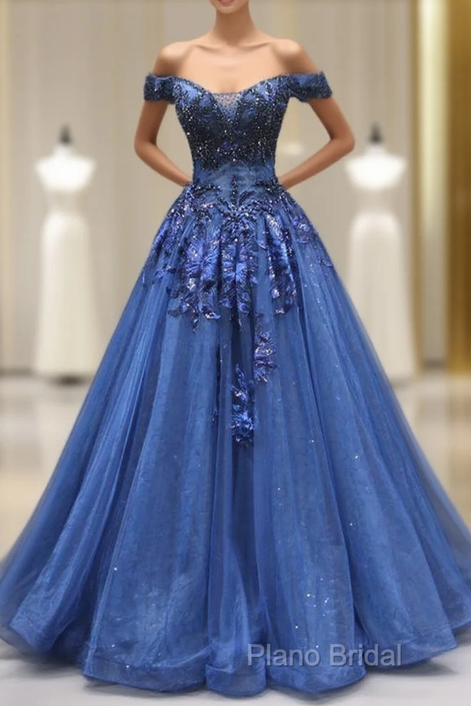 Navy Blue Formal Dresses Formal Prom Dresses, Main image