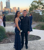 Navy Blue Mermaid Tulle And Sequins Long Formal Prom Dresses With V Neckline And Lace Up Back