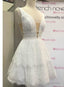 New Arrival A-line Deep V-neck Open-back Sexy Little Homecoming Dresses