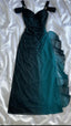 Off Shoulder Long Party Dresses, A-Line Formal Prom Dresses