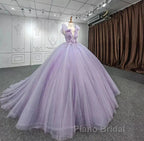 Off-The-Shoulder Deep V Neck Long Wedding Dresses With Applique