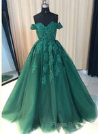Off The Shoulder Lace Red Formal Prom Dresses A Line Sequin Formal Gowns