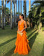 Orange Long Formal Prom Dresses, Formal Evening Dresses,Party Dresses, Formal Dresses