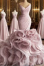 Organza Mermaid Wedding Dresses Formal Prom Formal Gown