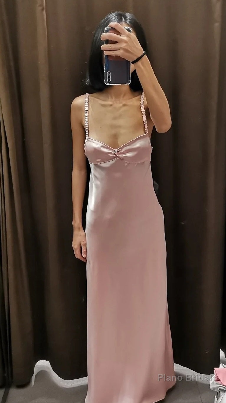 Pink Prom Dress Couple, Classy Prom Dresses Long Elegant Formal Evening Gown Outfits Inspiration Main image