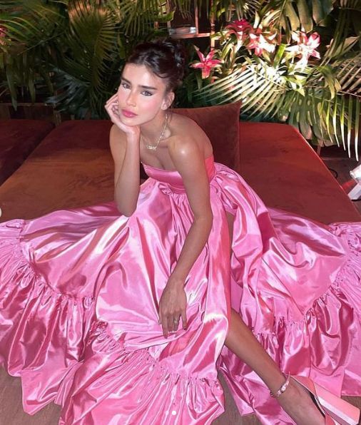 Pink Formal Prom Dresses Women Sexy Dresses Elegant Party Dresses