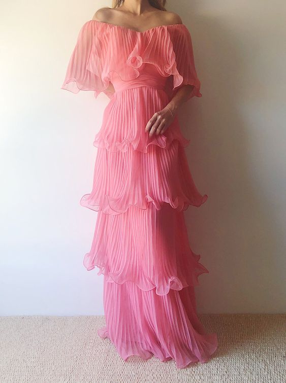 Pink Formal Prom Dresses Women Sexy Dresses Elegant Party Dresses