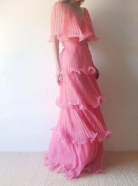Pink Formal Prom Dresses Women Sexy Dresses Elegant Party Dresses