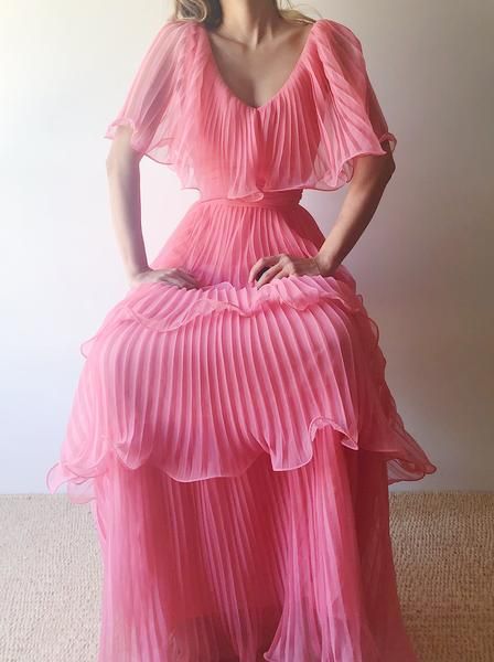 Pink Formal Prom Dresses Women Sexy Dresses Elegant Party Dresses
