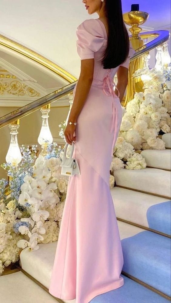 Pink Formal Prom Dresses Women Formal Party Formal Evening Gown Secondary image