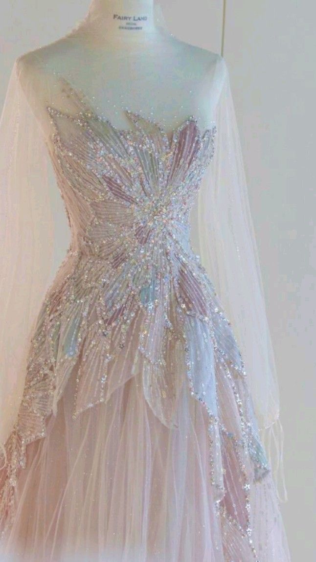 Pink StraplessTulle Ball Gown Beaded Shiny Formal Prom Dresses Pink Sweet 16 Dresses