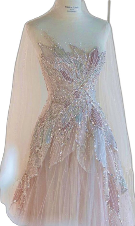 Pink StraplessTulle Ball Gown Beaded Shiny Formal Prom Dresses Pink Sweet 16 Dresses