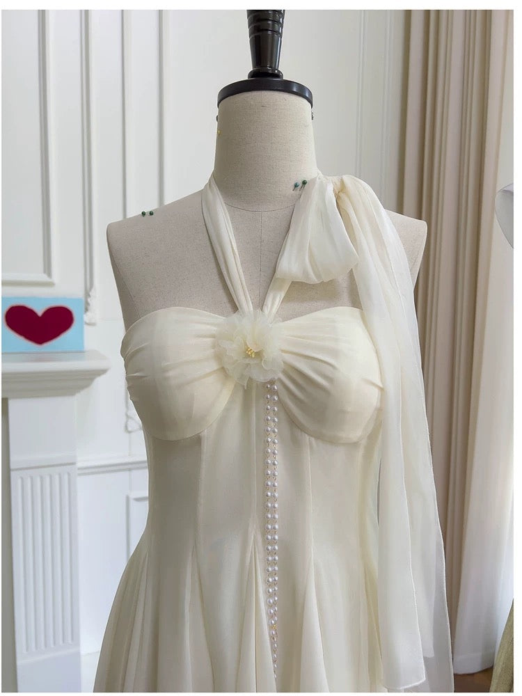Pretty A Line Halter Chiffon Short 8Th Grade Homecoming Dresses Summer Middle School Hoco Dresses Cocktail Dresses Birthday Outfits