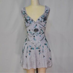 Pretty A Line V Neck Gray Chiffon Formal 8Th Grade Homecoming Dresses Summer Middle School Hoco Dresses 18Th Birthday Outfits