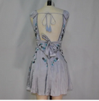 Pretty A Line V Neck Gray Chiffon Formal 8Th Grade Homecoming Dresses Summer Middle School Hoco Dresses 18Th Birthday Outfits