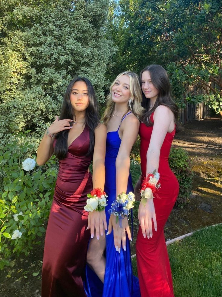 Pretty Sheath Straps Burgundy Slit Long Formal Evening Dresses Formal Prom Dresses