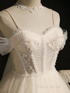 Princess Ivory Hoco Dresses Short Homecoming Dresses