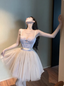 Princess Strap Pink Tulle A-Line 17Th Birthday Homecoming Dresses