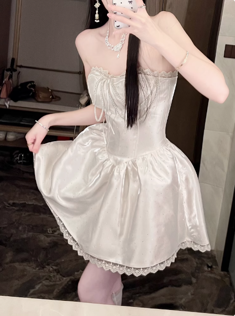 Princess Tutu French Tutu Waist Lace 17Th Birthday Homecoming Dresses
