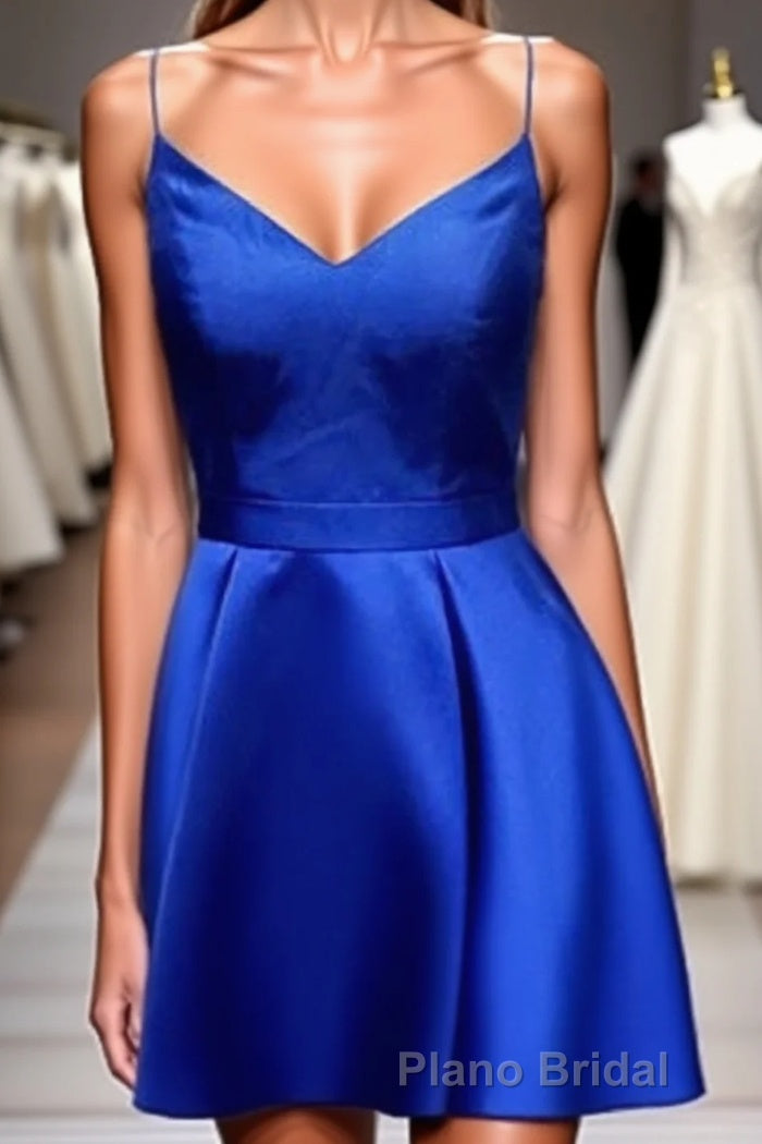 Royal Blue Short Cute Fashion Homecoming Dresses Main image